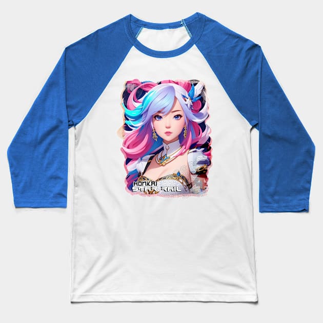 Honkai: Star Rail Baseball T-Shirt by Pictozoic